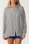 Rip Curl Vibe Surf Oversize Button-up Shirt In Multi
