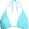 Rip Curl Vibe Surf Triangle Bikini Top In Blue