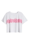 Rip Curl Waikiki Crop Graphic T-shirt In White