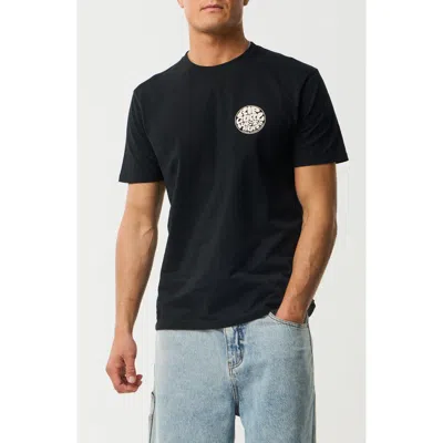 Rip Curl Wettie Icon Cotton Graphic T-shirt In Multi