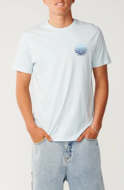 Rip Curl Wettie Passage Logo Cotton Graphic T-shirt In White