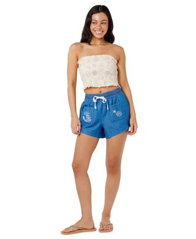 Rip Curl Women's Catalina Islands Beach Shorts In Blue