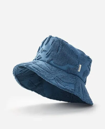 Rip Curl Women's Sun Rays Terry Bucket Hat In Blue