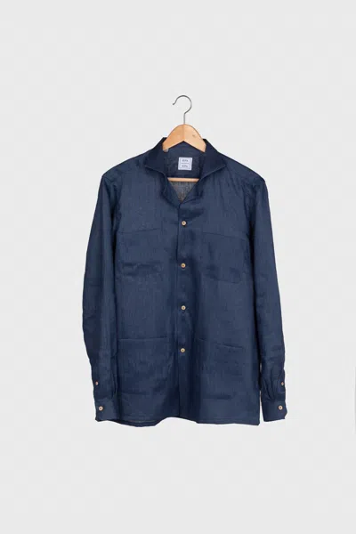 Ripa Ripa Ischia Blu Notte Shirt In Navy