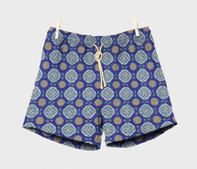 Ripa Ripa Maestrale Celeste/blu Swim Shorts In Blue/light Blue