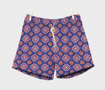 Ripa Ripa Maestrale Rosso/blu Swim Shorts In Red/blue