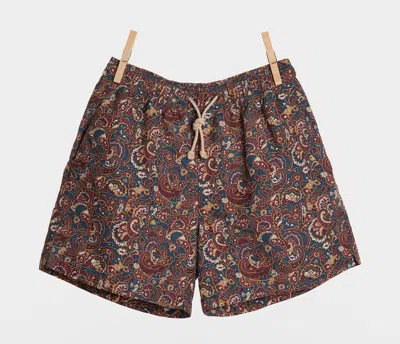 Ripa Ripa Mediterraneo Rosso Blu Swim Shorts In Rosso/blu