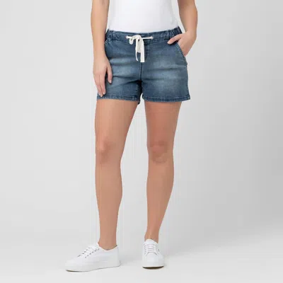 Ripe Bailey Denim Shorts In Blue