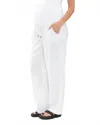 Ripe Indi Maternity Wide Leg Pant In White