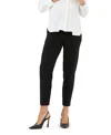 Ripe Maternity Alexa Classic Straight Leg Crop Pant In Black