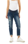 Ripe Maternity Baxter Boyfriend Jean In Blue