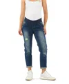 Ripe Maternity Baxter Boyfriend Jean In Indigo Fade