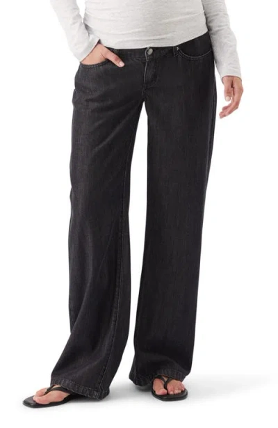 Ripe Maternity Billie Elastic Waist Jean In Black