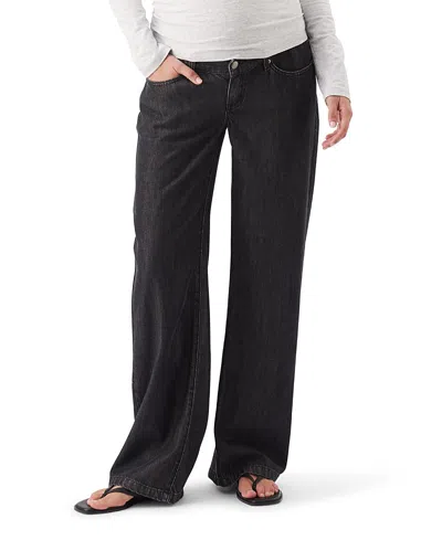 Ripe Maternity Billie Elastic Waist Jean In Black