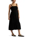 RIPE MATERNITY BLAIR SHIRRED DRESS