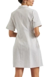 Ripe Maternity Bronte Tie Up Dress In White