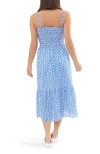 Ripe Maternity Joyce Smocked Midi Maternity Sundress In Multi