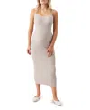 Ripe Maternity Celine Rib Knit Dress In White