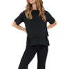 Ripe Maternity Claud Nursing Tee In Black