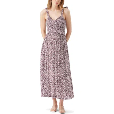 Ripe Maternity Dana Shirred Dress In Multi