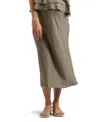 Ripe Maternity Debbie Linen Blend Skirt In Olive