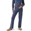 Ripe Maternity Delta Knit Pant In Blue