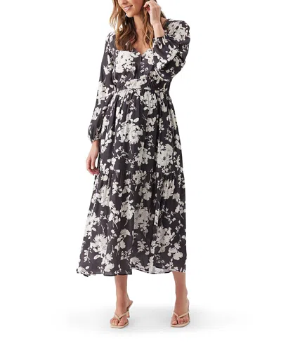 Ripe Maternity Drew Floral Maxi Dress In Multi