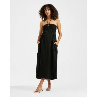 RIPE MATERNITY RIPE MATERNITY EVIE CROCHET DRESS