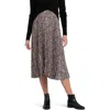 Ripe Maternity Florence Pleated Midi Maternity Skirt In Neutral