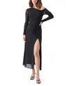 Ripe Maternity Freya Mesh Dress In Black