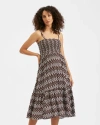 Ripe Maternity Grace Smocked Midi Maternity Sundress In Multi