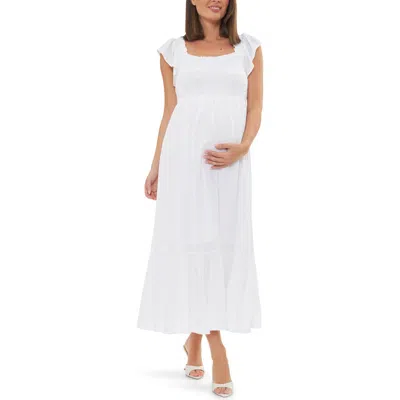 RIPE MATERNITY RIPE MATERNITY HAIL SPOT DRESS