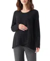 Ripe Maternity Hailey Nursing Top In Black