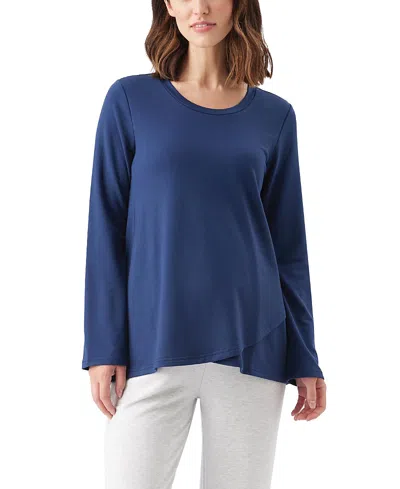 Ripe Maternity Hailey Nursing Top In Blue