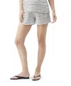 Ripe Maternity Jada Stripe Short In Black