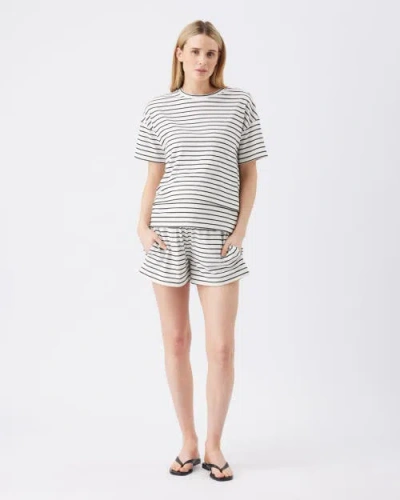Ripe Maternity Jada Stripe Short In Brown