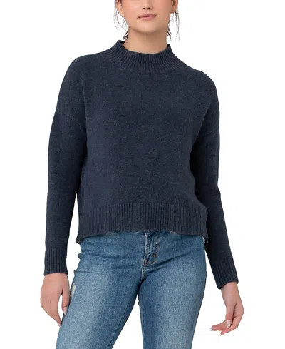 RIPE MATERNITY JADE CROP NURSING KNIT SWEATER