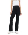 Ripe Maternity Rylan Knit Straight Leg Maternity Pants In Black