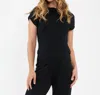 Ripe Maternity Kira Short Sleeve Nursing Knit Sweater In Black