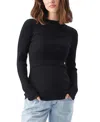 Ripe Maternity Lift Up Nursing Knit Sweater In Black