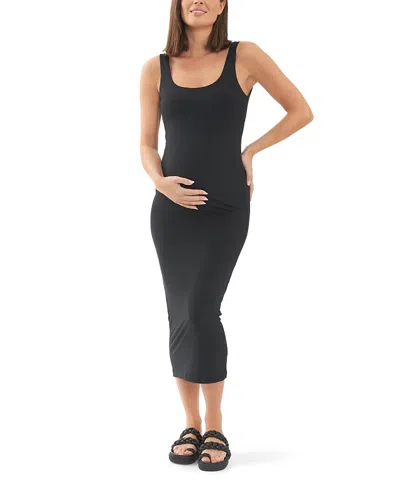 RIPE MATERNITY LUXE KNIT CONTOUR DRESS