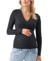 Ripe Maternity Luxe Knit Embrace Nursing Top In Black