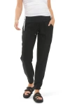 Ripe Maternity Off Duty Maternity Joggers In Black