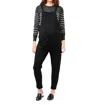 Ripe Maternity Poppy Maternity Jumpsuit In Black