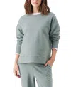Ripe Maternity Relax Nursing Sweat Sweater In Green