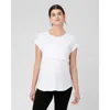 Ripe Maternity Richie Nursing Tee In White