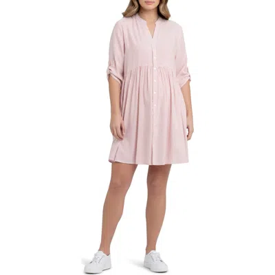Ripe Maternity Sam St/nursing Dress In Pink