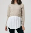 Ripe Maternity Sandy Detachable Maternity Nursing Top In Multi