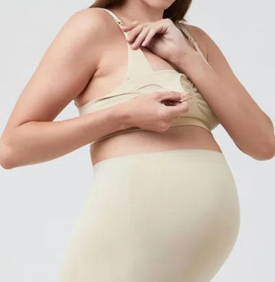 Ripe Maternity Seamless Nursing Bra In Natural In White