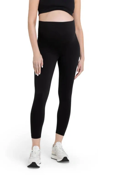 Ripe Maternity Tempo Crop Legging In Black
